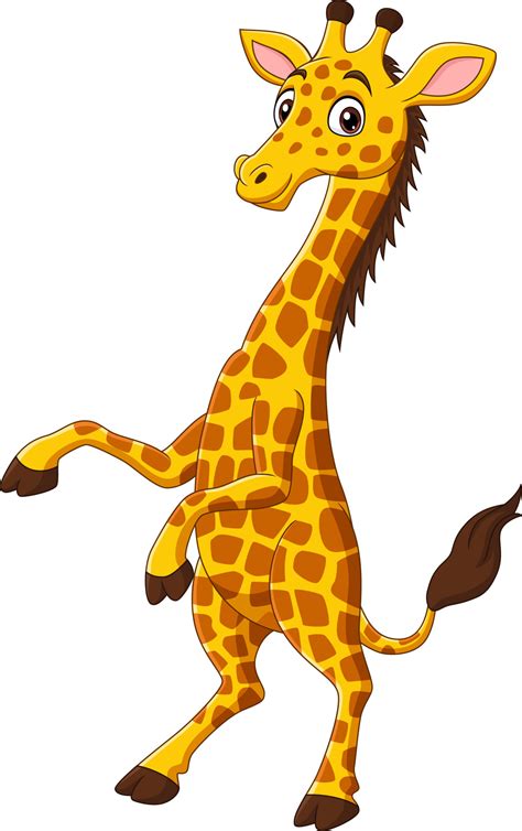 Cute Giraffe Cartoon