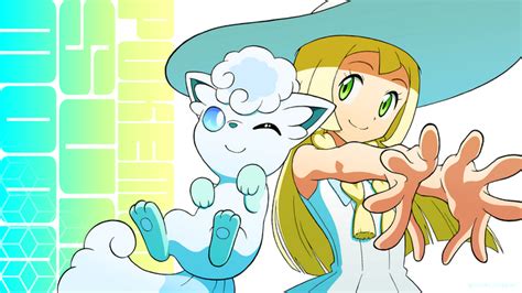 Pokémon HD Lillie Pokemon Alolan vulpix HD Wallpaper Rare Gallery