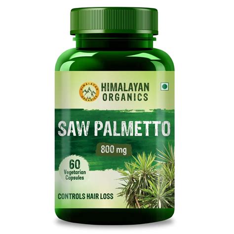 Himalayan Organics Saw Palmetto 800 Mg 60 Capsules Price Uses Side