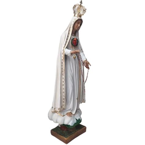 Imagem de Nossa Senhora de Fátima 118cm em Resina Loja Todos os