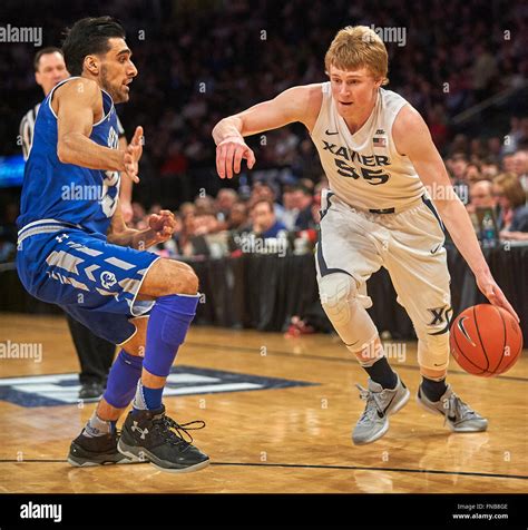 New York New York Usa Th Mar Xavier Musketeers Guard J P