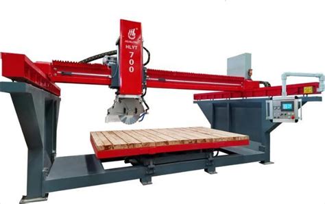 Hualong Infrared Stone Cutting Machine Granite Marble Bridge Saw Sawjet