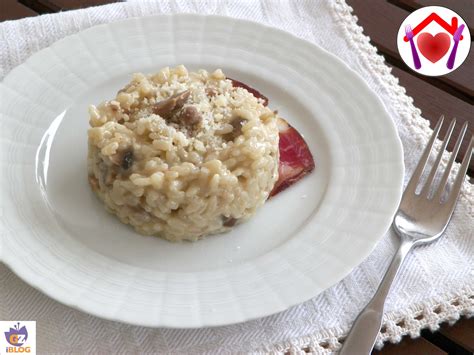 Risotto Con Speck Funghi E Gorgonzola Le Ricette Di Mamma L