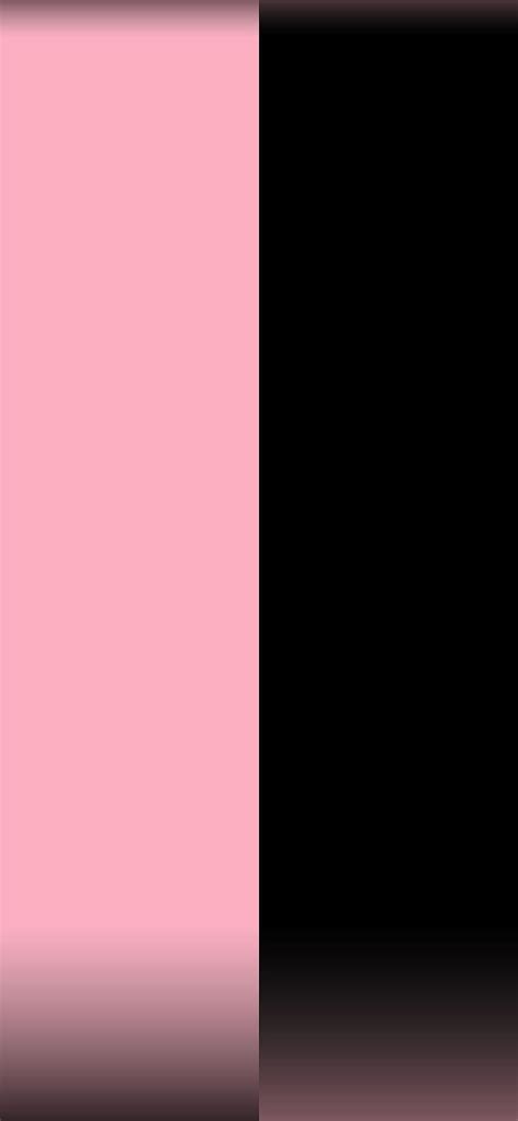 Negro Y Rosa Colores Mitad Y Mitad Fondo De Pantalla Del Teléfono Pxfuel