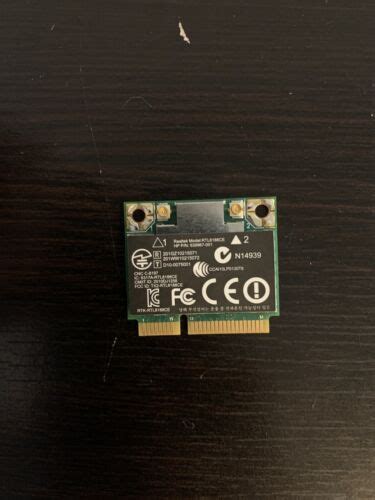 Hp Oem Realtek Rtl Ce Bgn Wireless Pcie Half Wn Lh Ebay