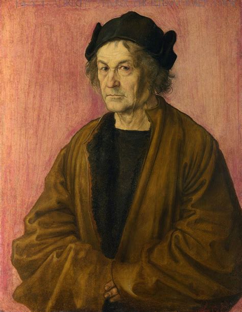 Altro ritratto del padre Albrecht Dürer il vecchio 1497 National