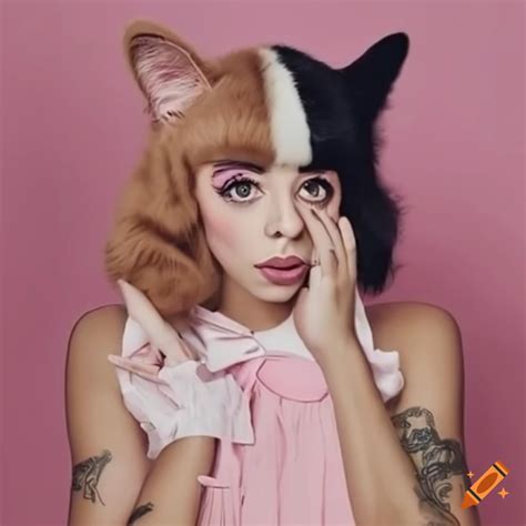 Image Of Melanie Martinez With Cat Features