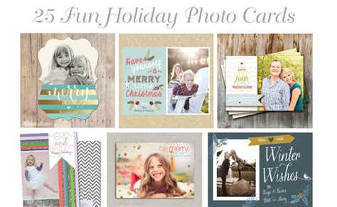 25 Fun Holiday Photo Cards - Pretty My Party