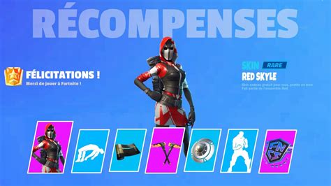 Les Recompenses Gratuit A Recuperer Sur Fortnite Chapitre Cadeau