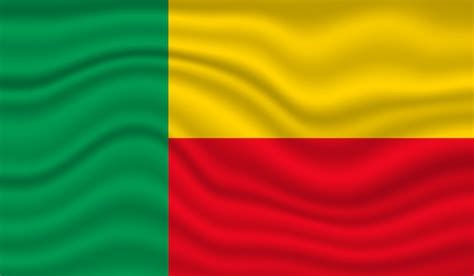 Desenho Vetorial Da Bandeira Nacional Do Benin Ou Ilustra O Vetorial