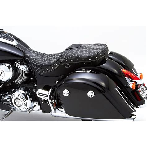 Corbin I DT E Dual Touring Seat Heated For Indian Chief Classic Models