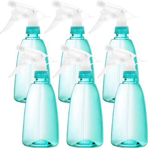 Youngever 6 Pack 16 Ounce Empty Plastic Spray Bottles Spray Bottles For Hair And