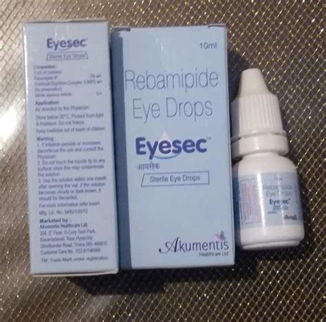 Eyesec Eye Drop Onlineindiapriceusesworksside Effectsreviews