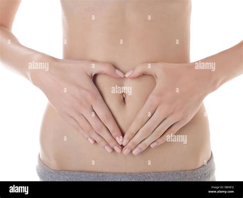 Woman Belly Button Thin Banque De Photographies Et Dimages Haute