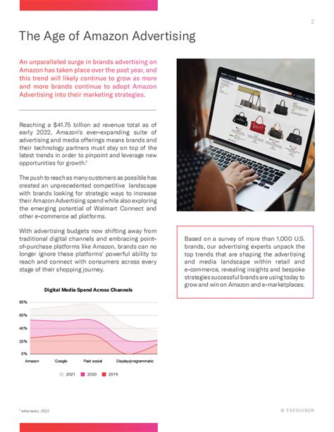 Feedvisor：2022年亚马逊广告和媒体支出基准与趋势报告（英文版）pdf 先导研报