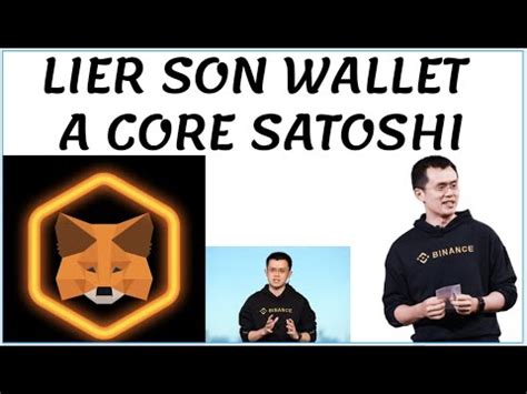 Coresatoshi Comment Lier Son Portefeuille A L Application Core En