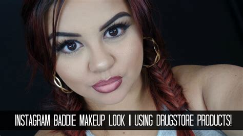 Instagram Baddie Makeup Tutorial Using Drugstore Products Youtube