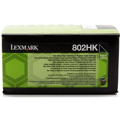 Original Lexmark 800h Cmyk Multipack High Capacity Toner Cartridges