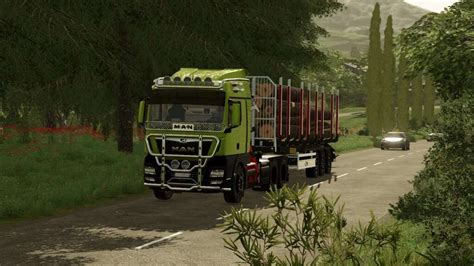 Man Tgx Forest Semi Truck V Fs Mod Farming Simulator Mod