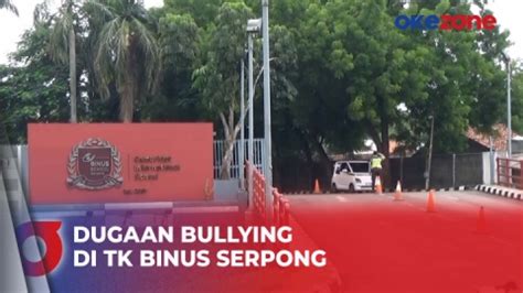 Dugaan Bullying Di TK Binus Serpong Polisi Tunggu Hasil Visum Dokter