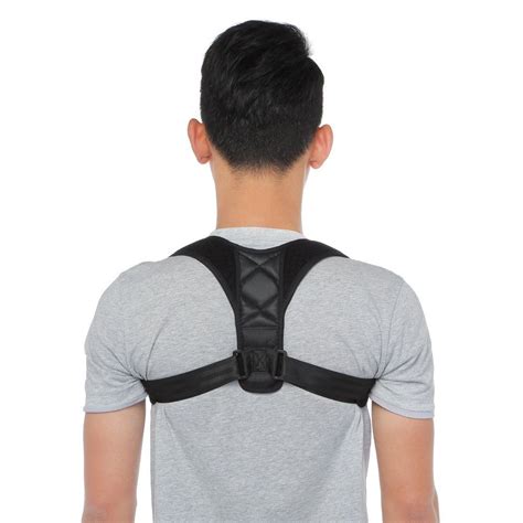 Off Back Shoulder Posture Corrector Support Brace Belt Unisex