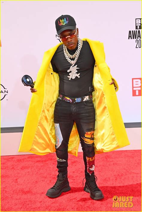 Lil Nas X Makes A Wardrobe Change On Red Carpet At BET Awards 2021