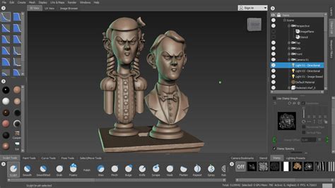 Artstation Haunted Mansion The Twins 3d Printable Busts Resources