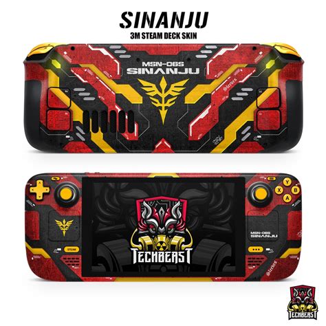 M Steam Deck Gundam Skin Custom Mecha Cover Wrap Vinyl Sd Techbeast