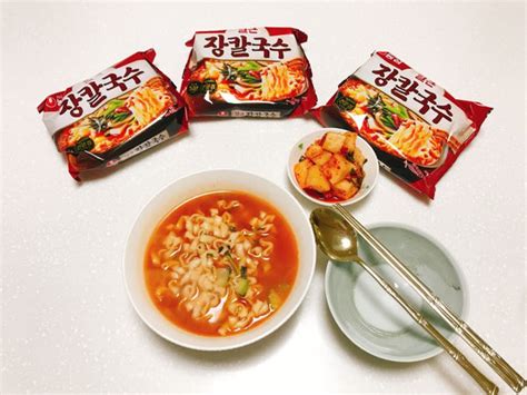 Nongshim Spicy Kalguksu 103g X 4p 얼큰장칼국수 Koryo Mart K Market