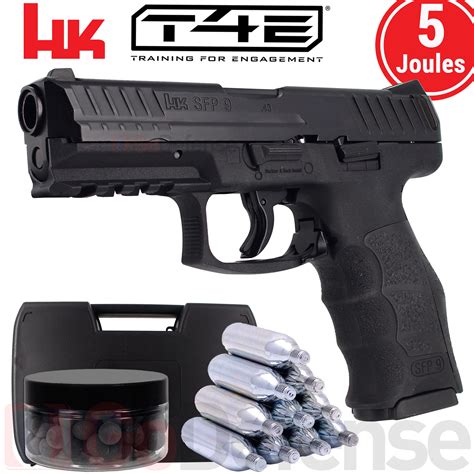 Pistolet de défense Umarex HK SFP9 T4E cal 43 5 joules GoDefense