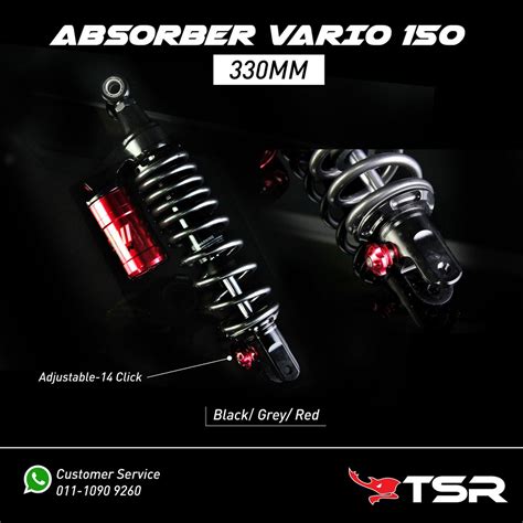 Absorber Mm Adjustable Click Beat Honda Vario Vario