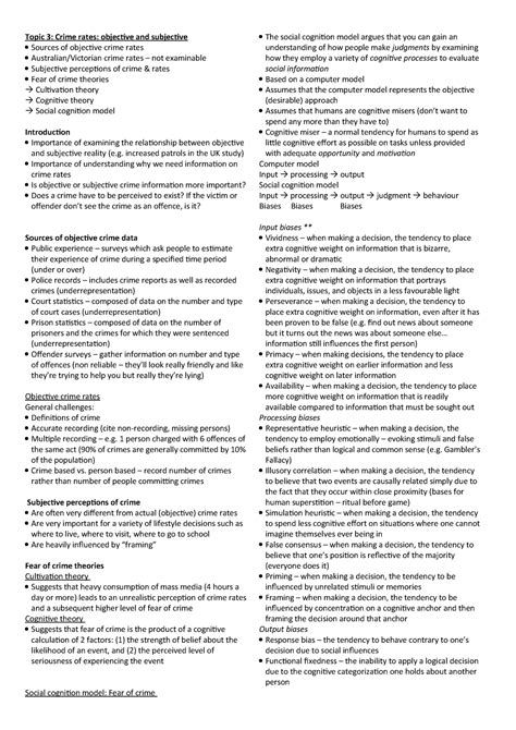 Forensic Exam Notes For10001 Studocu