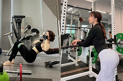 Hot girl Hằng Habi khổ luyện xoạc chân đường cong bỏng mắt nhờ Gym