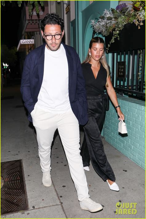 Sofia Richie And Husband Elliot Grainge Hold Hands On Date Night At Olivetta In West Hollywood