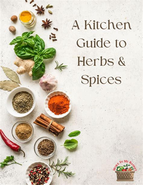 A Kitchen Guide To Herbs And Spices Booklet More In My Basket