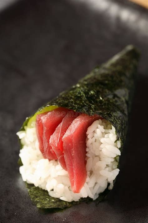 Maguro Temaki Stock Photo Image Of Oriental Rice Sushi 20804214