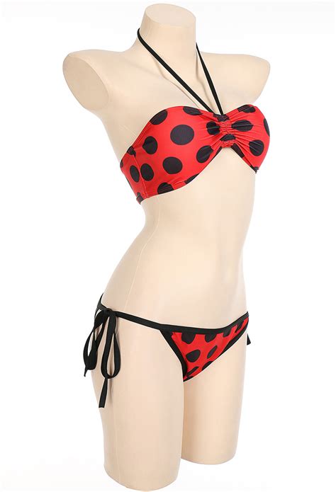 Officially Licensed Miraculous Ladybug Costume Bikini Set