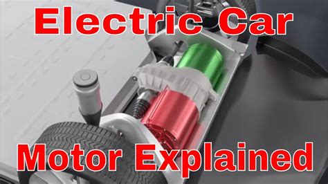 Electric Car Motor Explained Ev Electriccarsexplained Ev Youtube