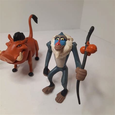 Vtg 90s Disney Lion King Toy Figures Lot 6 Mufasa Simba Timon Pumbaa Rafiki Zazu | #4616234975