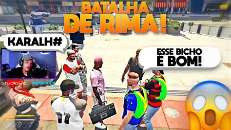 Batalha De Rima No Gta Rp Dj Noiskita Youtube