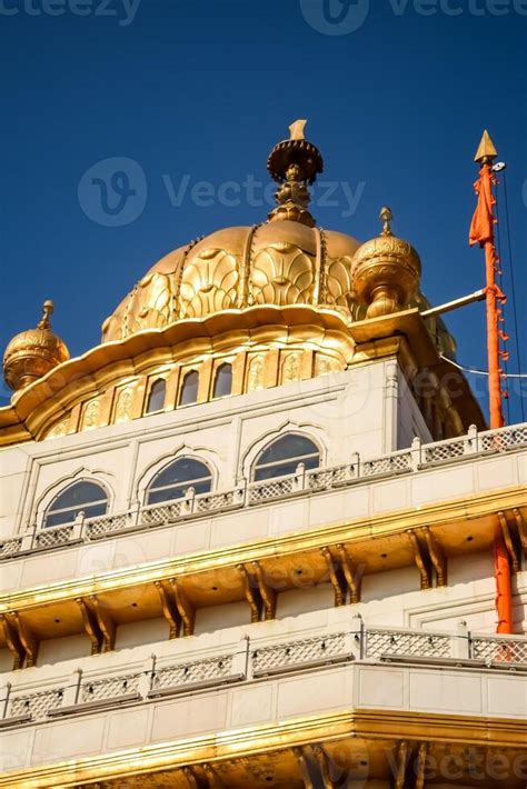 View of details of architecture inside Golden Temple - Harmandir Sahib ...