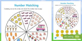 Number Matching Pegs Activity Under The Sea Themed Twinkl