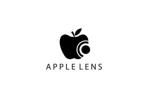 Apple Camera Logo Illustration Design Ve Graphic by cavuart · Creative ...