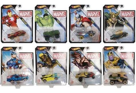 駿河屋 Hot Wheels スタジオ キャラクターカー MARVEL 個アソート GJH J ホットウィールhotwheels