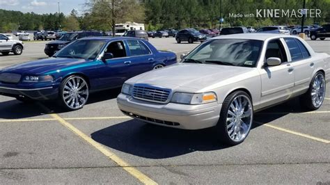 🔥💪🏽two Crown Vics On 26s Identical Rims Youtube