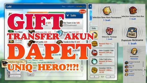 Transfer Akun Lost Saga Dari Gamelink Ke Vfun Bisa Pilih Uniq Hero