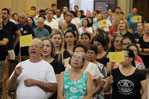 1º Dia do Tríduo em preparação ao Jubileu de Prata Diocese de Ourinhos