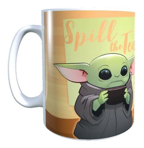 Taza Tazón Star Wars The Mandalorian Baby Yoda Cuotas sin interés