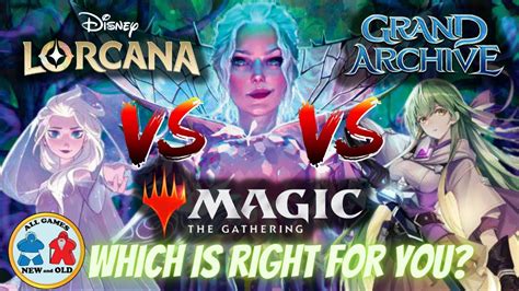 Lorcana Vs MTG Vs Grand Archive Which Is Right For You YouTube