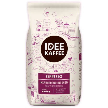 Idee Kaffee Espresso Kawa Ziarnista 750G Idee Kaffee Sklep EMPIK